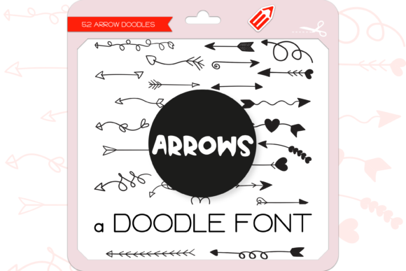 Arrows Dingbats Font for Creative Design