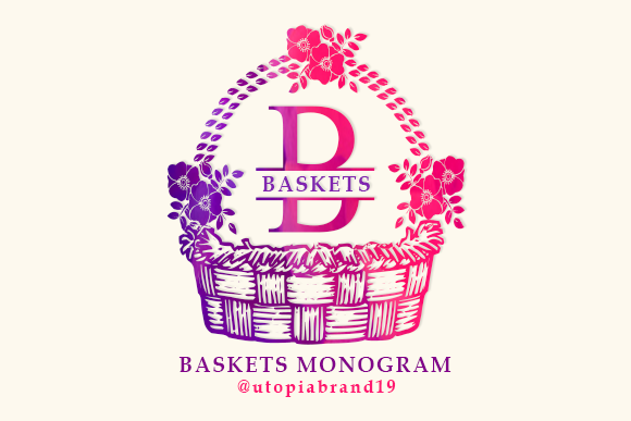 Baskets Monogram: A Sweet Font for Creative Projects