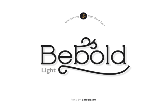 Bebold - Light: A Serif Font for Digital Marketing