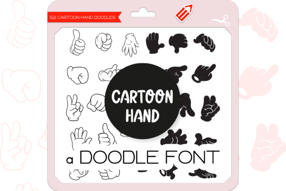 Cartoon Hand Font for Business
