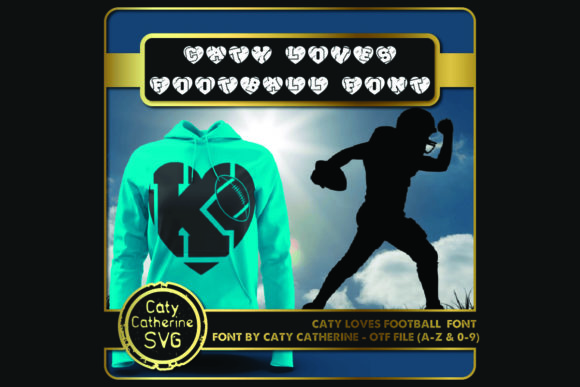 Caty Loves Football Font