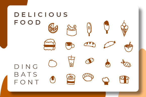 Delicious Food Font for Creative Projects
