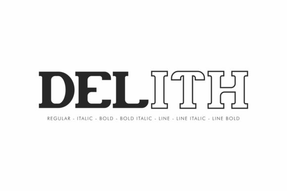 Delith: A Serif Font That Elevates Design