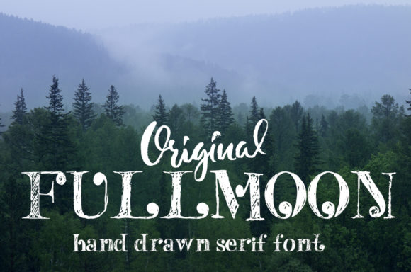 Fulmoon: A Stylish Serif Font