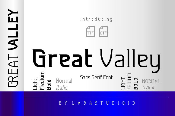 Great Valley Font Review