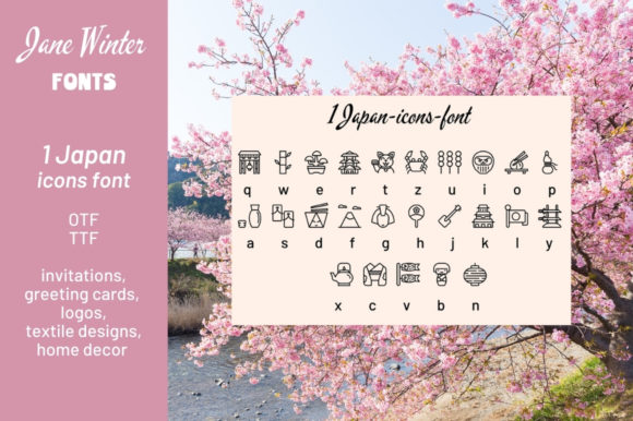 Japan Icons Font Review