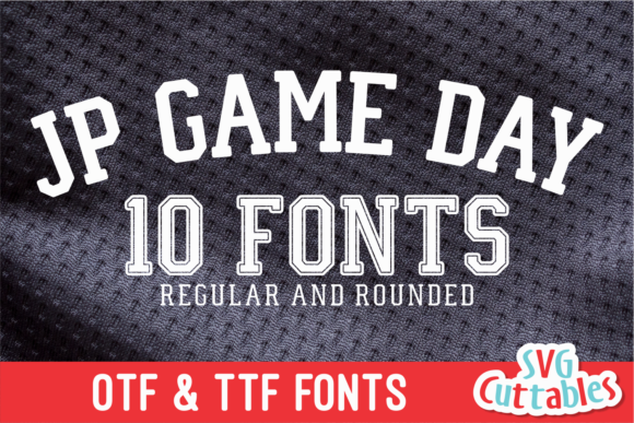 JP Game Day: A Sporty Serif Font