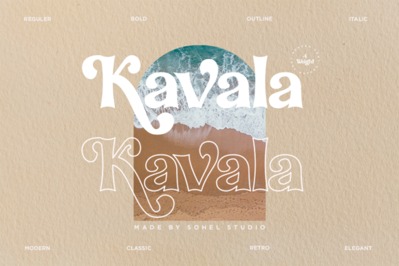 Kavala: A Serif Font for Business Branding