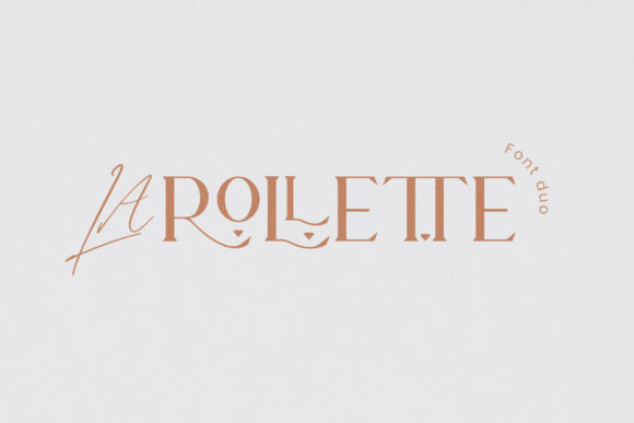 La Rollette: A Serif Font for Elegant Design