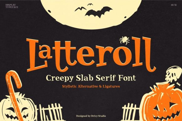 Latterol: A Spooky Serif for Web Design