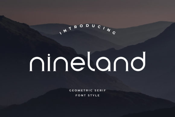 Nineland Font: A Clean Serif for Business