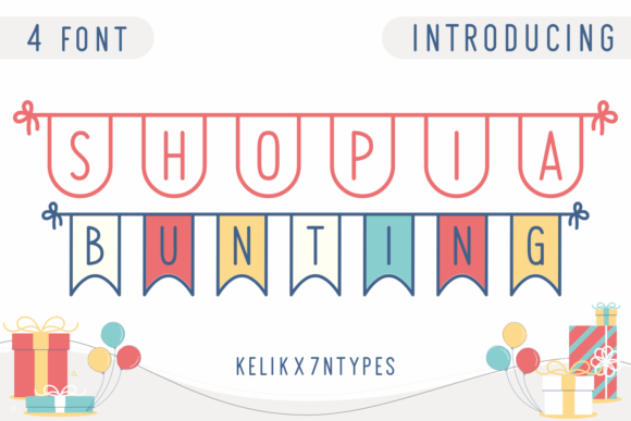 Shopia Bunting: A Stylish Font for Business Branding