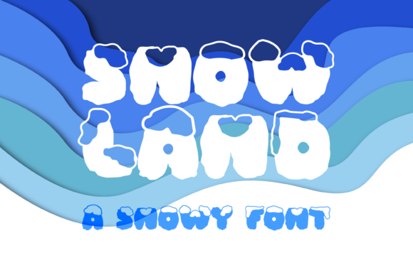 Snow Land Font: Creative & Commercial