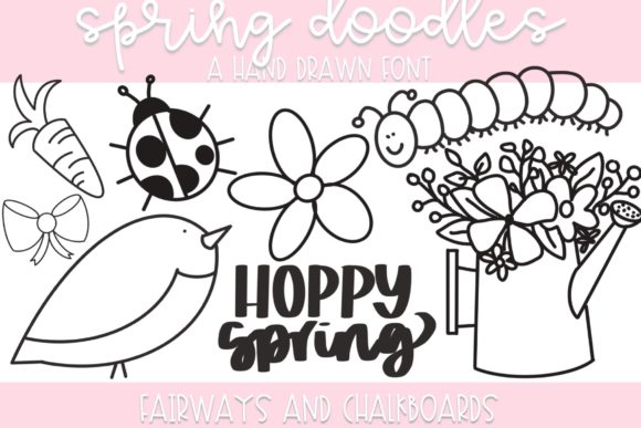 Spring Doodles Font Review