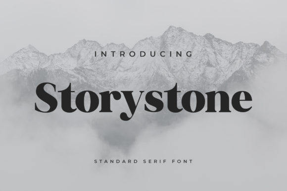 Storystone: A Timeless Serif for Business Branding