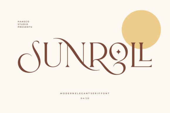 Sunroll: A Serif Font for Clear, Elegant Campaigns