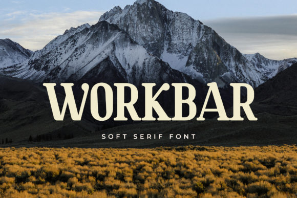 Workbar: A Bold Serif for Creative Brands